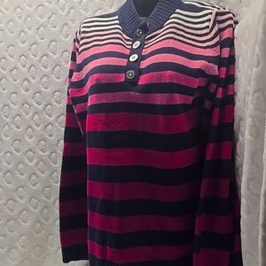 Liz Claiborne Button Sweater